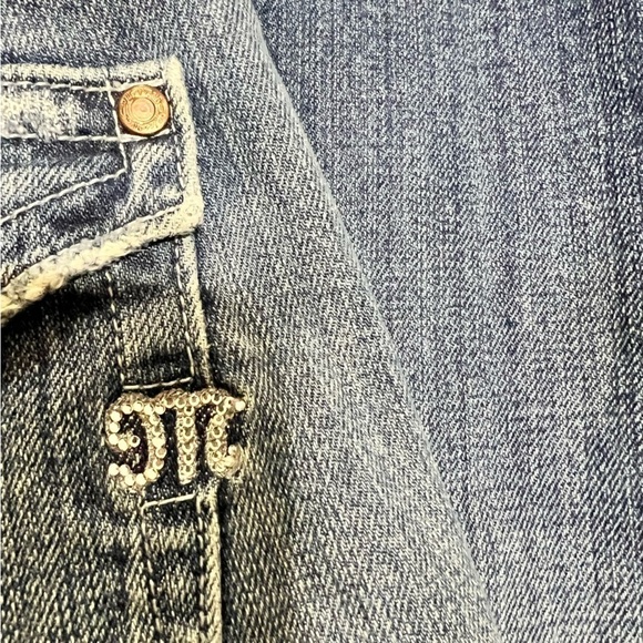 MISS ME JEANS size 28 style: JP4009D-LUCILLE color Baltimore Dark EuC - Picture 10 of 15